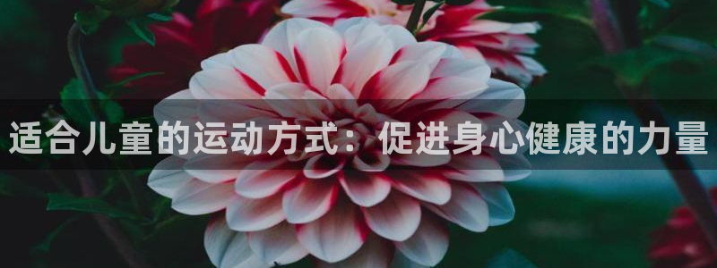 利记官方正版app娱乐首页官网下载：适合儿童的运动方式：促进